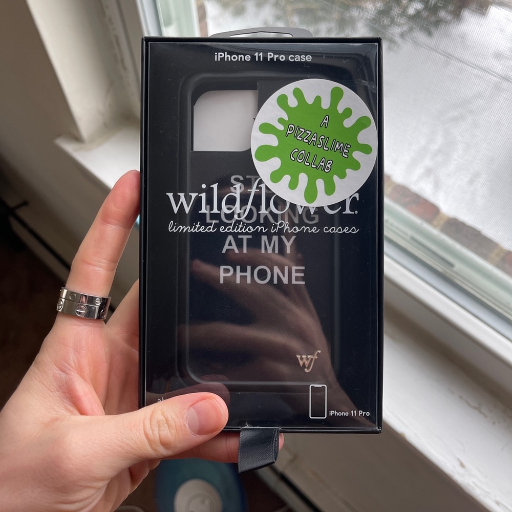 Wildflower “Stop Look At My Phone” iPhone 11 Pro